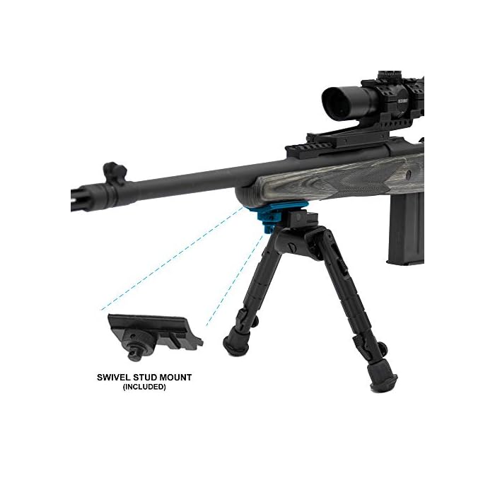 UTG TL-BP03 Recon 360 Bipod 8.12"-11.97"