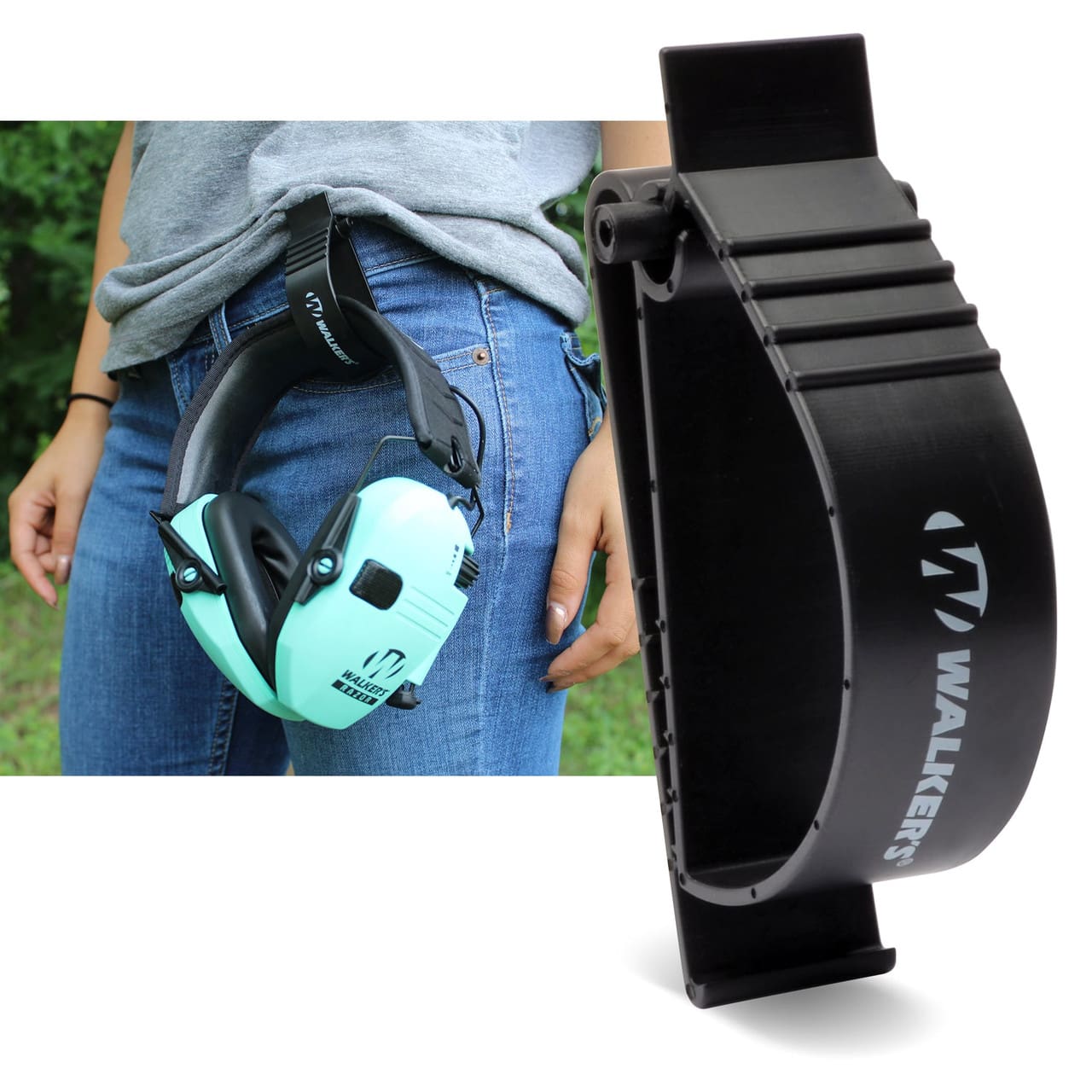 Walker's Muff & Glasses Holder