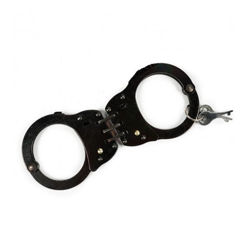 Yale Handcuffs Hinged Black