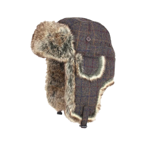 Jack Pyke Wool Blend Trapper Hat Brown