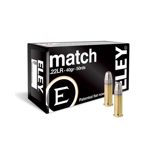 Eley 22lr(40) Match Flat Nose /50