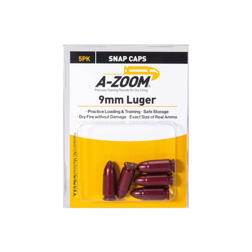 A-Zoom 9mmp Snap Caps (5pk)