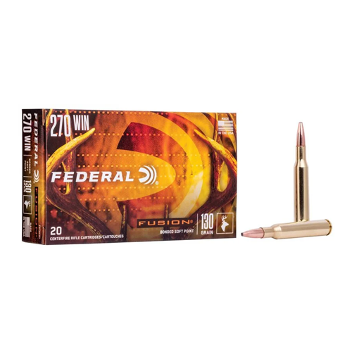 Federal 270 Win 130gr Fusion (20)