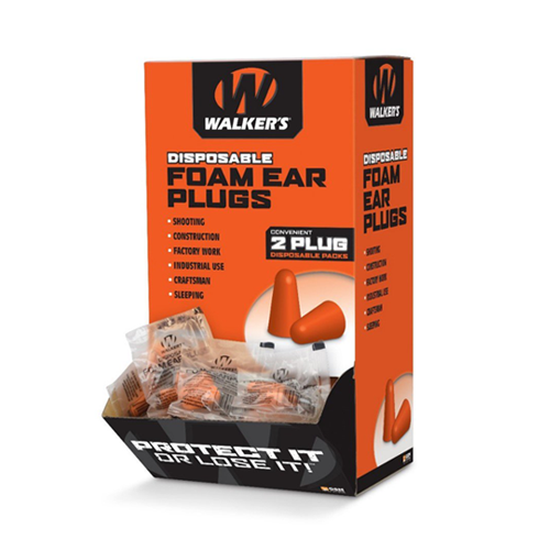 Walker's Disposable Foam Ear Plugs/Pair