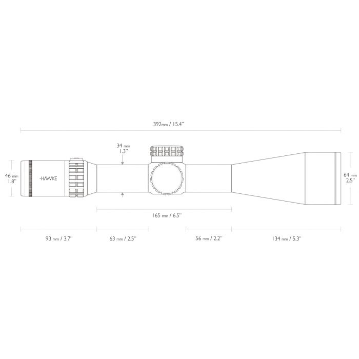 Hawke Frontier 34 Ffp 5-30x56 Sf Ir Mil