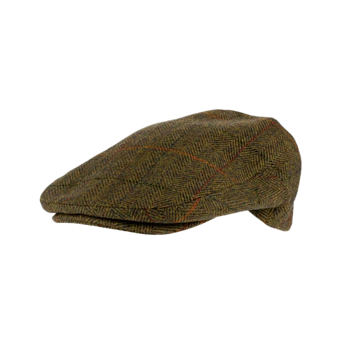 Jack Pyke Wool Blend Flat Cap Tweed
