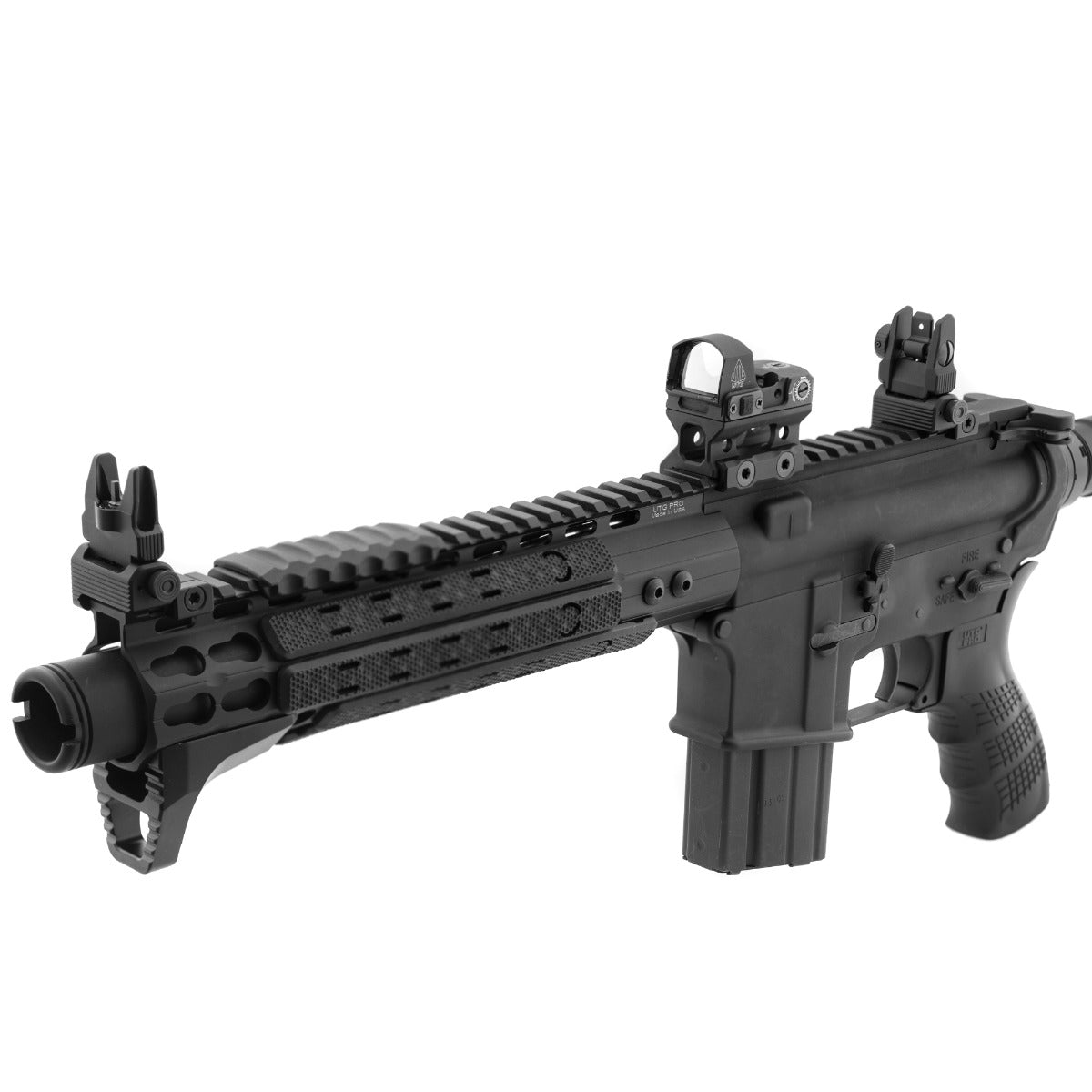 Utg Sport Accu-Sync Ar15 Flip Up Rear Sight