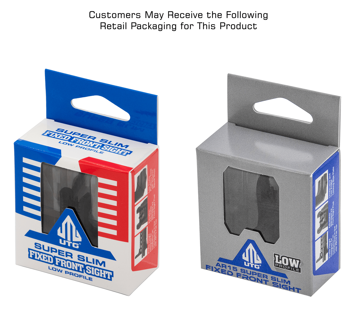 Utg Super Slim Fixed Low Profile Front Sight