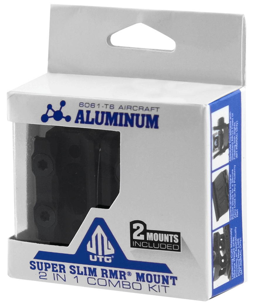 Utg Superslim Picatinny Rmr Mount 2in1 Combo
