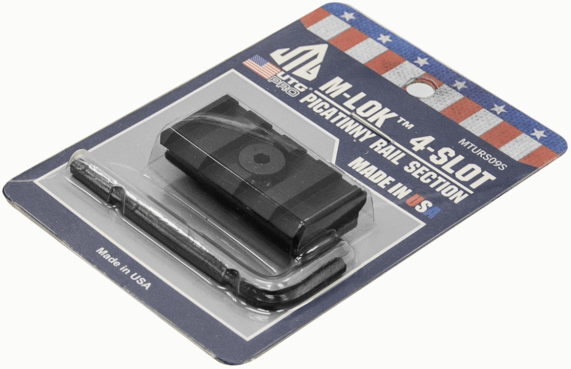 Utg M-Lok 4-Slot Picatinny Rail Section