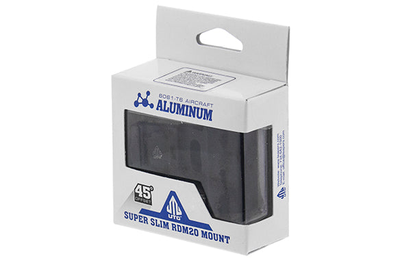 UTG Super Slim RDM20 45 Degree Angle Mount, Black