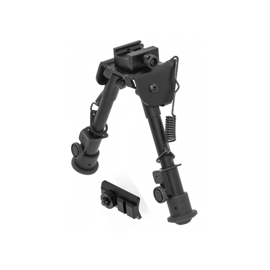 UTG Tactical OP Bipod Rubber Feet 6.1"-7.9" Center Height