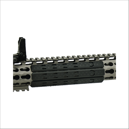 UTG Low Profile Keymod Rail Panel Covers, 5.5" Black, 7/Pack