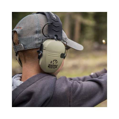 Walker Razor X Walker's Razor X-Trm Ear Muff Bat Brown – Suburban Guns