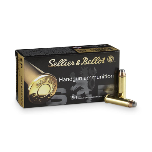 Sellier & Bellot 357 Mag 158gr SP (Packet of 50)