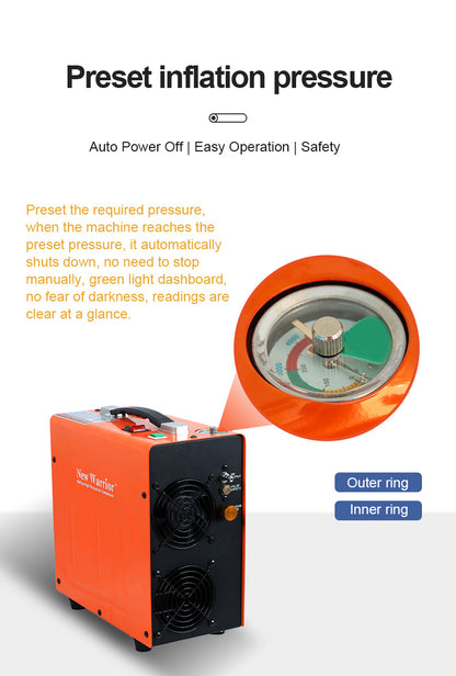 Air Compressor 220v and 12v 8mm F/M Auto Shut down