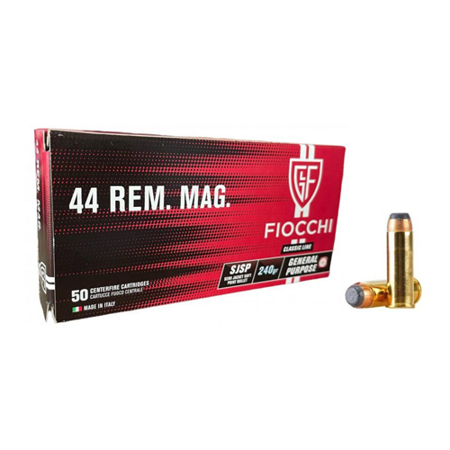 Fiocchi 44 Rem Mag(240) Sjsp Per 50