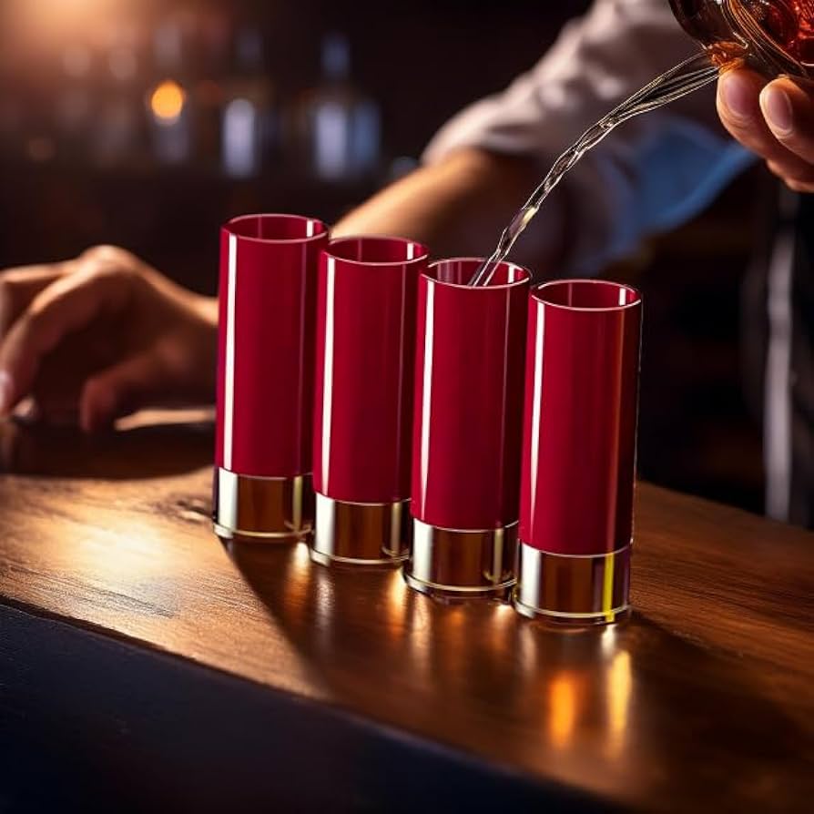 Shot Glasses 12ga Shell (4 Set)