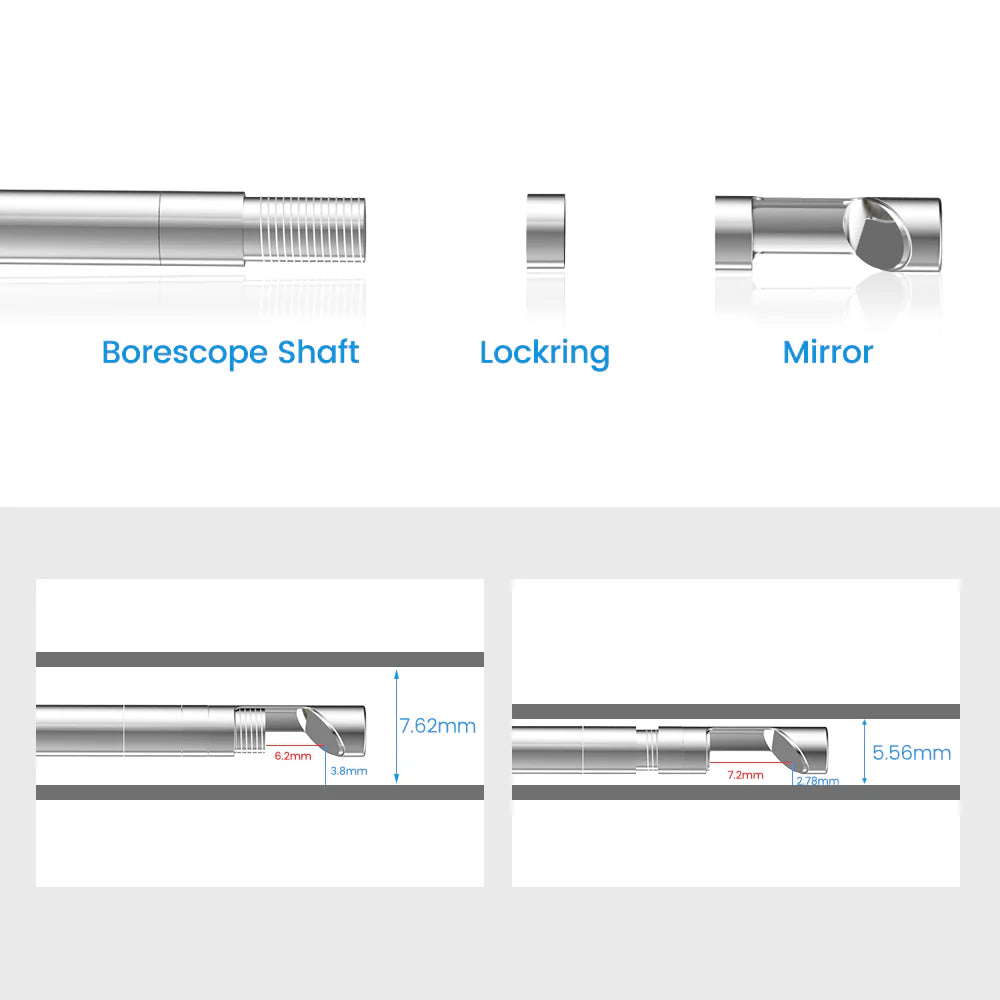 Ntg150w 45'' Wifi Semi Rigid Rifle Borescope