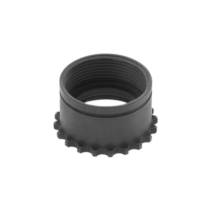 UTG Standard AR 15 Steel Barrel Nut, Black Phosphate Finish