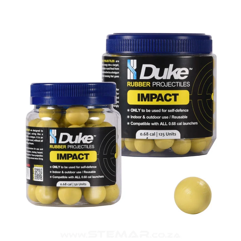 Duke Impact Rubber Projectile 125