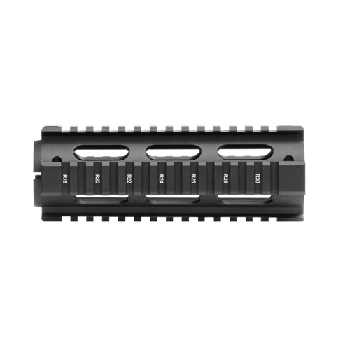 Utg Ar15 C/Length Drop In Quad Rail Black