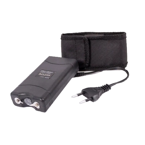 800 Type Stun Baton With Pouch Blk