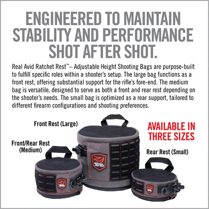 Revo Ratcheting Shooting Bags
