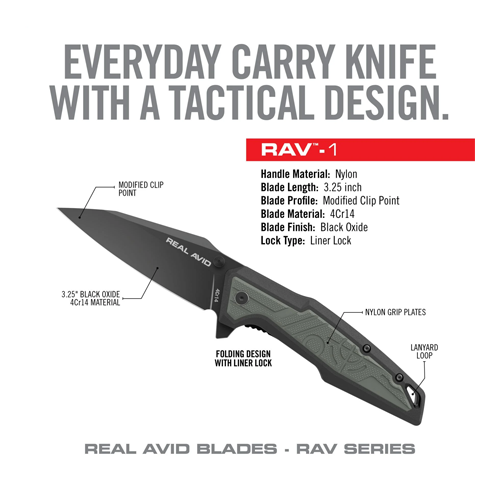 Real Avid Rav-1 Born Ready Knife