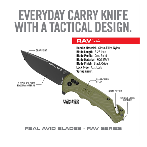 Real Avid Rav-4 Born Ready Knife