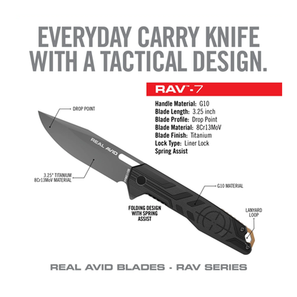 Real Avid Rav-7 Born Ready Knife