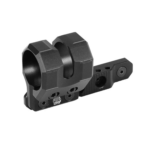 Utg Sporting Offset Flashlight Ring Matte Black