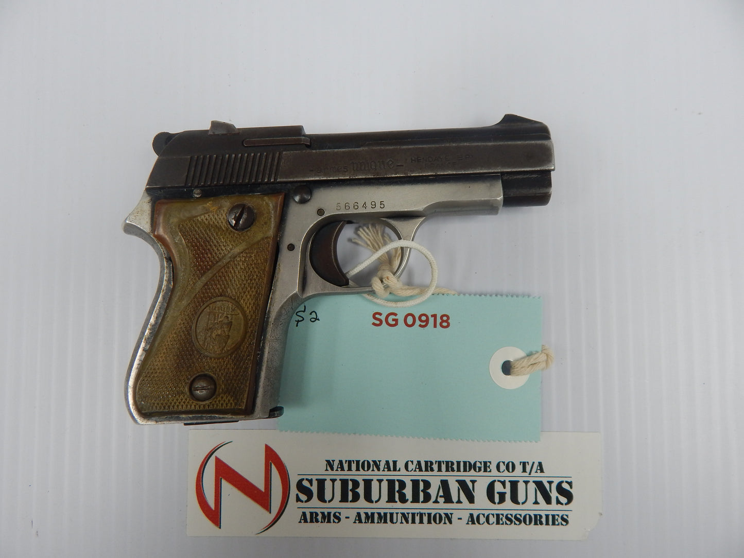 Unique 7.65mm Pistol