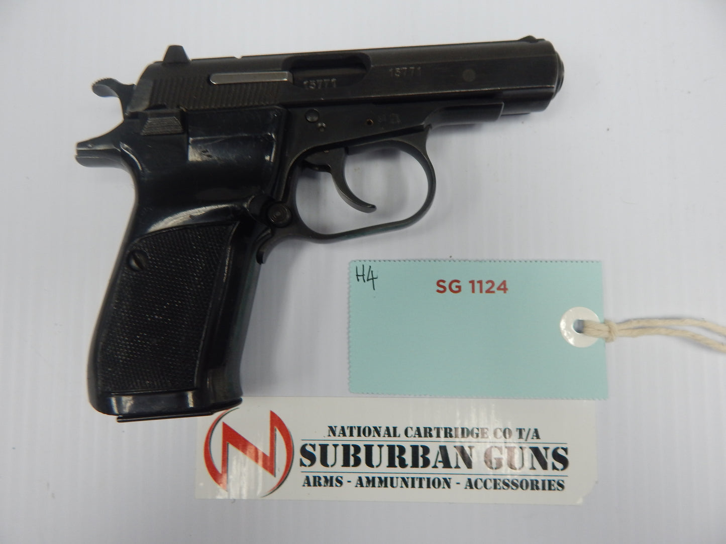 CZ 9mm Short Pistol