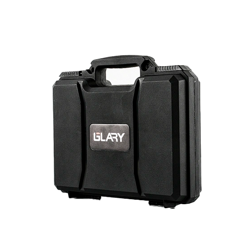 Glary Single Handgun Case Black