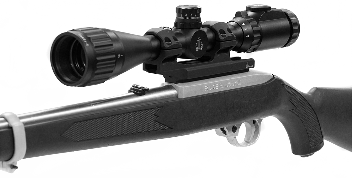 Utg Accu-Sync 1" M Pro 50mm Pic Ring Red