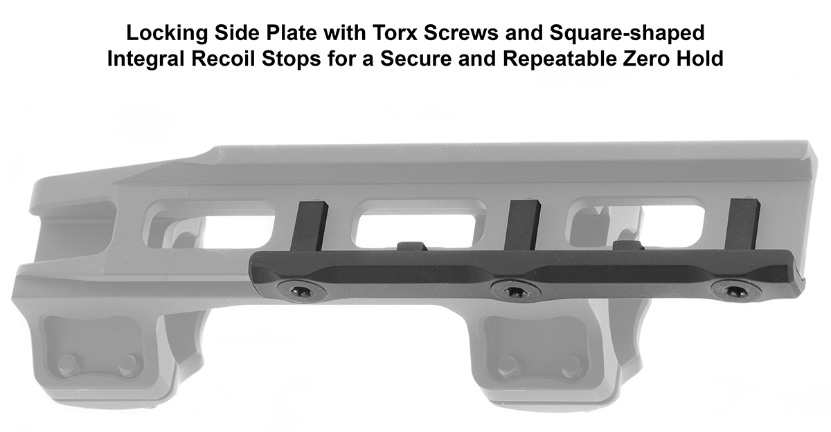 Utg Accu-Sync 1" M Pro 50mm Pic Ring Red