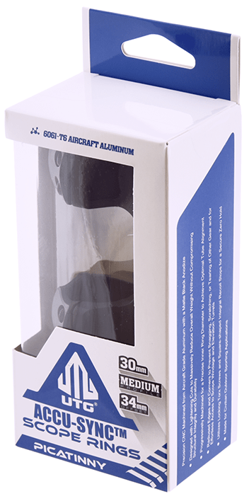 Utg Accu-Sync 30MM Medpro 34MM Ring Blue