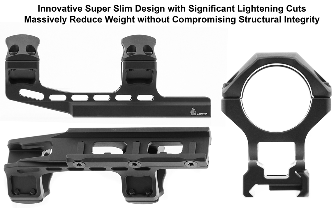 Utg Accu-Sync 34mm Hi Pro 50mm Ring