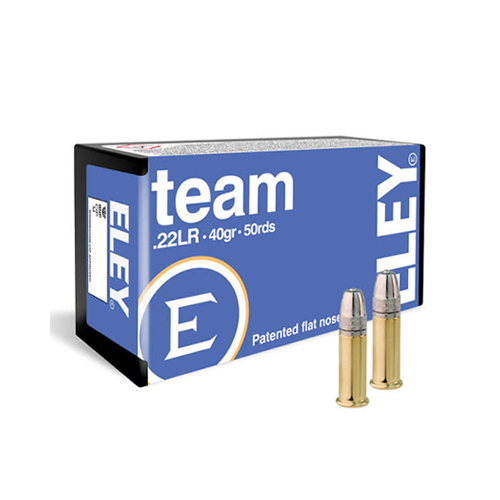 Eley 22lr (40gr) Team Flat Nose/50