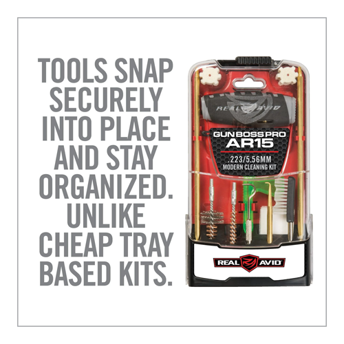 Real Avid Gun Boss Pro AR 15 Cleaning Kit