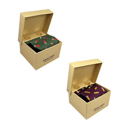 Jack Pyke Tie, Hanky and Cufflinks Gift Set Cartridge