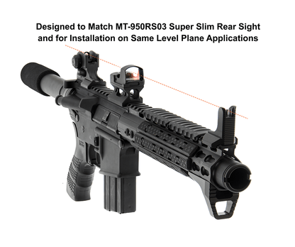 Utg Super Slim Fixed Low Profile Front Sight