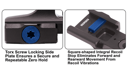 Utg 950 Super Slim Fixed Rear Sight Picatinny