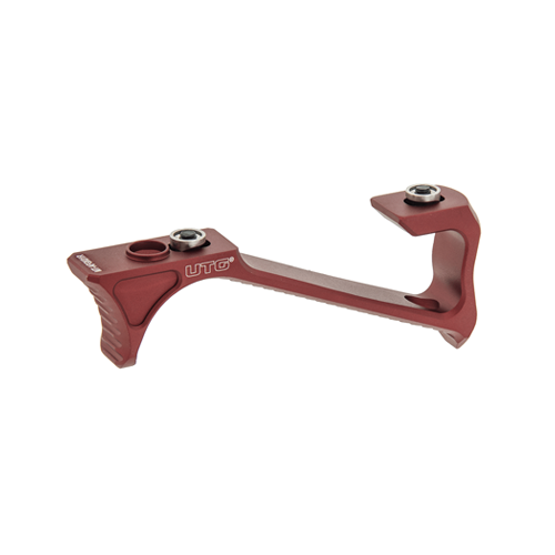 Utg Ultra Slim Angle Foregrip Keymod Red