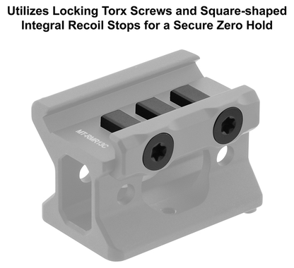 Utg Superslim Lower 1/3 Picatinny Riser Trijicon Rmr