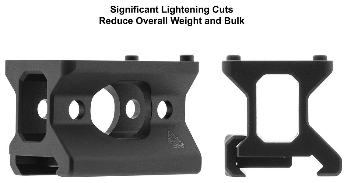 Utg Superslim Lower 1/3 Picatinny Riser Trijicon Rmr