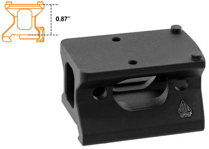 Utg Superslim Picatinny Rmr Mount Absolute Co-Witnes