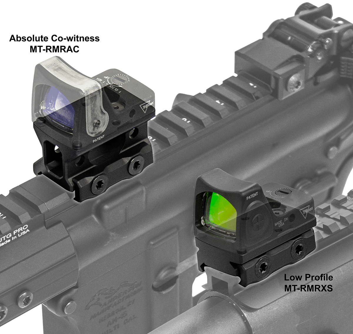 Utg Superslim Picatinny Rmr Mount 2in1 Combo
