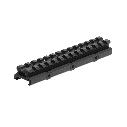Utg Superslim 20moa Elevated Picatinny Mount 13 slot